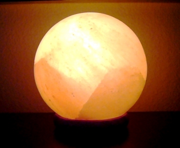 Salzkristall-Lampe "Planet", 4 -5 kg